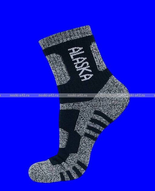 Цена за 10 пар. "АЛЯСКА" Термоноски спортивные внутри махра для мальчиков арт. А 58