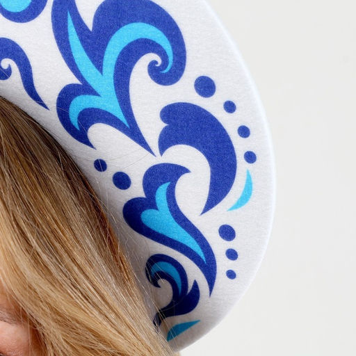 Кокошник карнавальный «Снежная принцесса», фетра