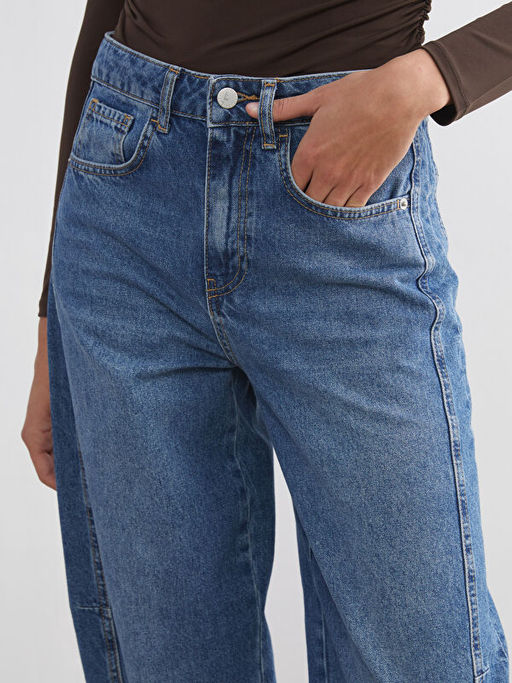 Balloon Fit Kad?n Jean Pantolon