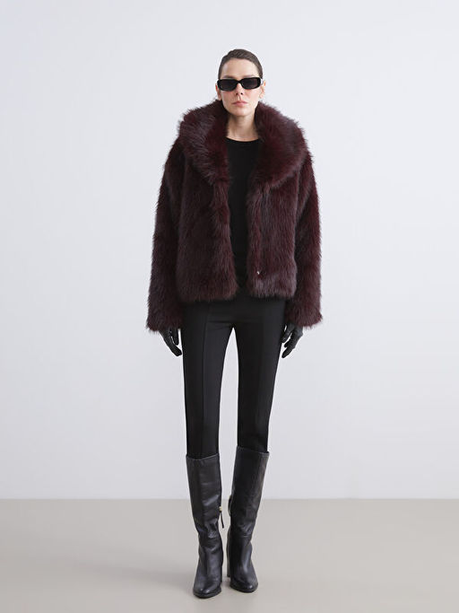 Ceket Yaka Kad?n K?rk Mont