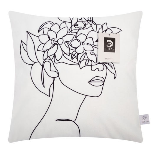 Наволочка декоративная Этель Fabulous 40 х 40 см, полиэстер  фото 5