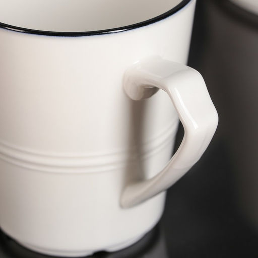 Кружка фарфоровая Морской бриз, 220 мл, цвет белый - Magistro фото 3