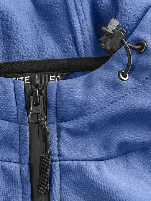 Ветровка спортивная мужская с капюшоном softshell синего цвета 9563S - Mtforce фото 27