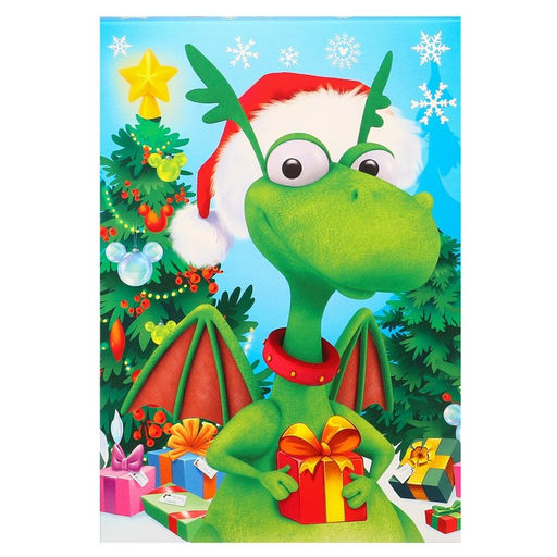 Цена за 2 шт. Коробка складная, Чудесный Новый год, 16 х 23 х 7,5 см, Микки Маус и Дракон - Disney фото 4