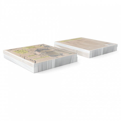 Цена за 5 шт. Тетрадь общая ученическая ErichKrause Russian Folk, Физика, 48 листов, клетка, крафт-картон  фото 4