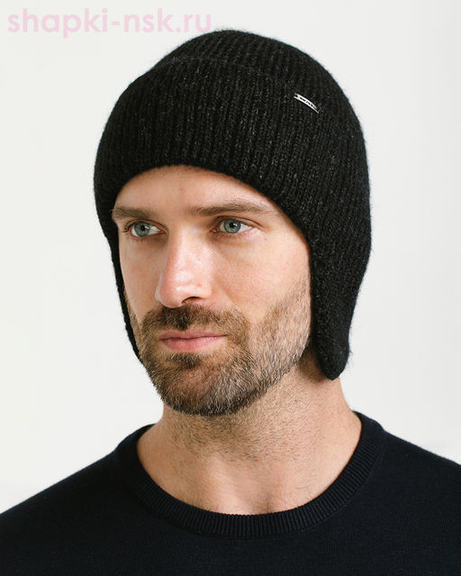 236 T Ушанка мужская флис (56-58)