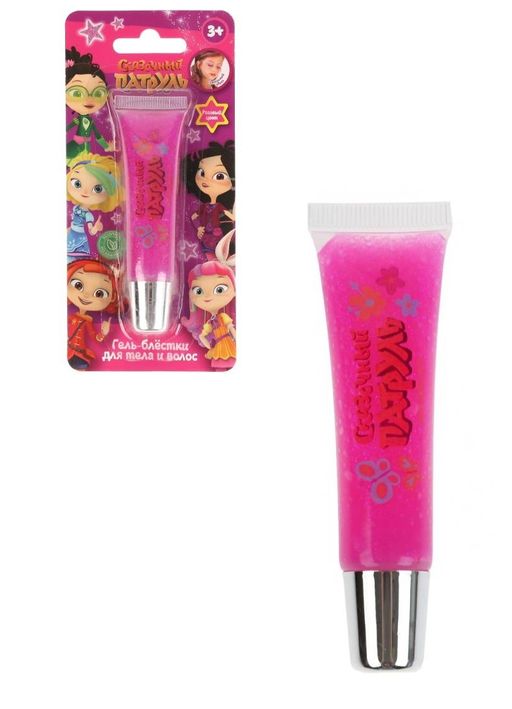 Милая леди. Косметика для девочек "Сказочный патруль" гель-блест д/тела и волос, розов арт.51622-SP