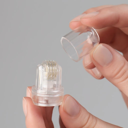 Насадка-мезороллер для флакона, 64 иглы, 0,5 мм, на блистере, цвет прозрачный - Queen fair фото 7