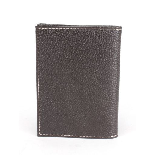 Обложка для авто+паспорт Croco-ВП-103 натуральная кожа коричневый флотер св нить (16/1) 243984 фото 2