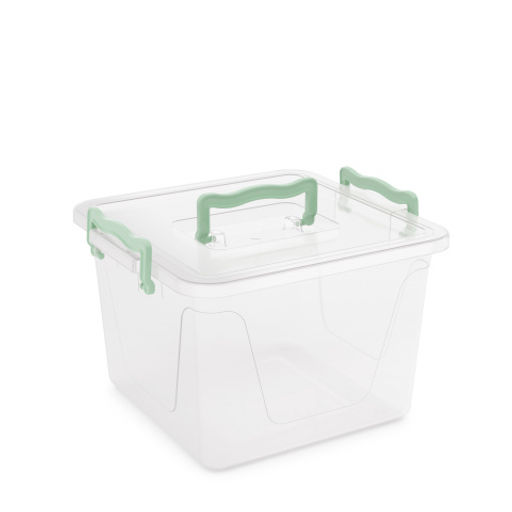Контейнер 8,5л квадратный (с ручками) М1032 - Альтернатива фото 2