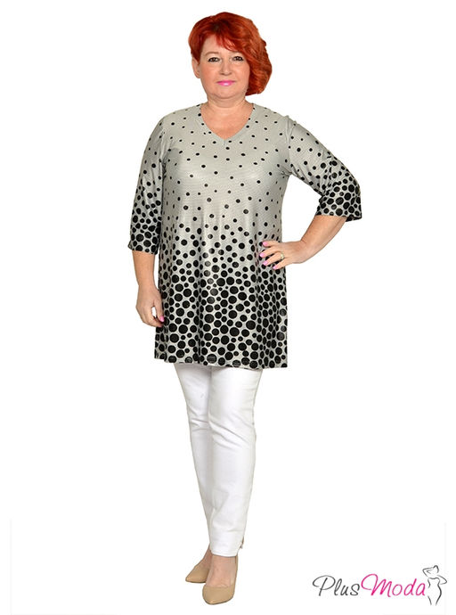Туника Модель №1809 размеры 44-84 - Plusmoda фото 4