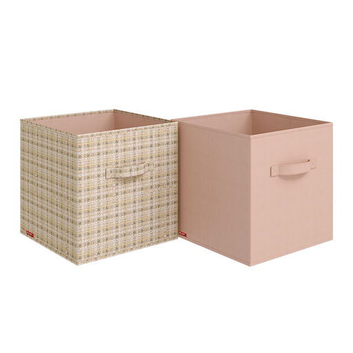 Набор коробов стеллажных без крышки, 2 шт., 31*31*31 см и 31*31*31 см, Valiant фото 29