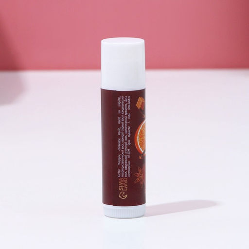 Бальзам для губ в коробке, 10 г, аромат пряного глинтвейна, Чистое счастье  фото 12