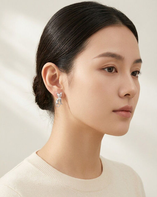 Стильные серьги