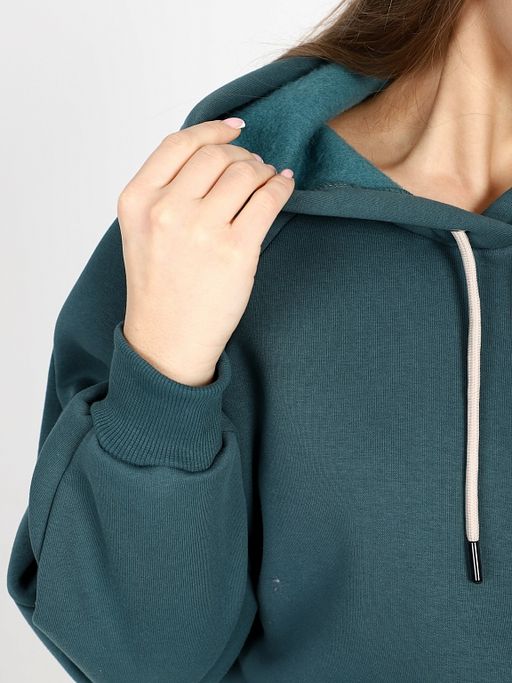 Костюм женский из Футера с начесом Петроль Рост 160-175 см