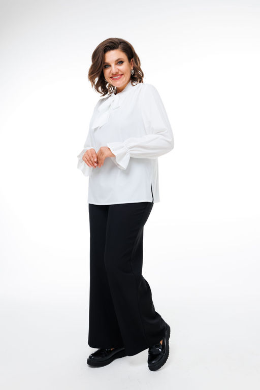 Блуза ANELLI 1323 белый фото 6