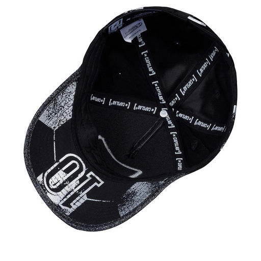 Бейсболка CAPSLAB арт. CL/TSU/TAG/1/N10 Captain Tsubasa Number 10 (черный)  фото 2