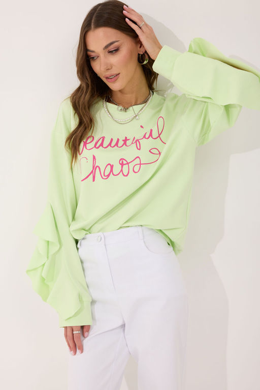 Джемпер LYUSHe 4061 салатовый фото 2