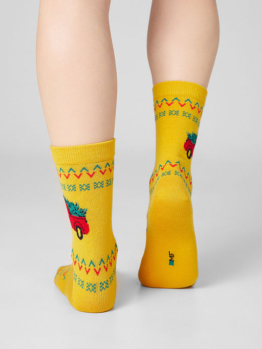 Цена за 5 пар! Теплые НОСКИ ЖЕНСКИЕ - Mark formelle фото 4