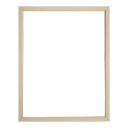 Рама для картин (зеркал) 70 х 90 х 4 см, дерево "Версаль", бело-золотая