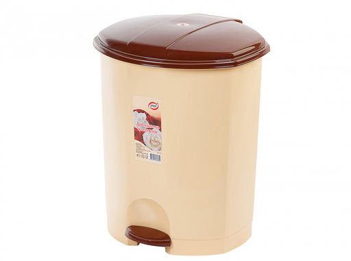 Контейнер для мусора педальный 18 л арт. ЭЛ032 ЭЛЬФ