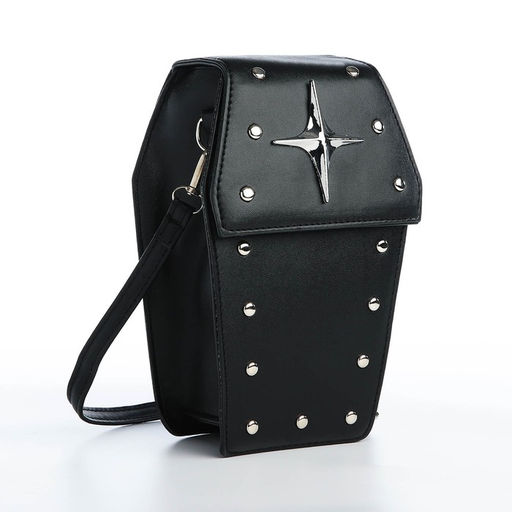 Сумка молодёжная на магните, цвет чёрный - Simaland фото 2