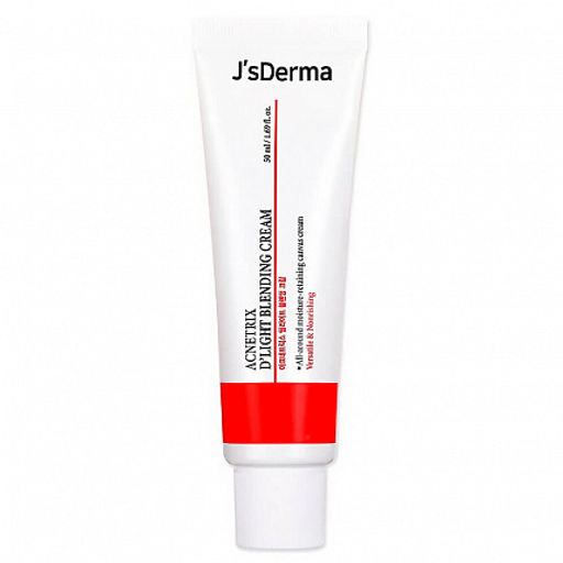 JsDerma Acnetrix DLight Blending Cream, 50ml - Восстанавливающий крем для проблемной кожи
