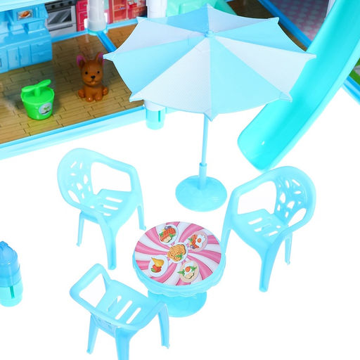 Дом для кукол «Зимний дворец» с куклой, питомцами и аксессуарами