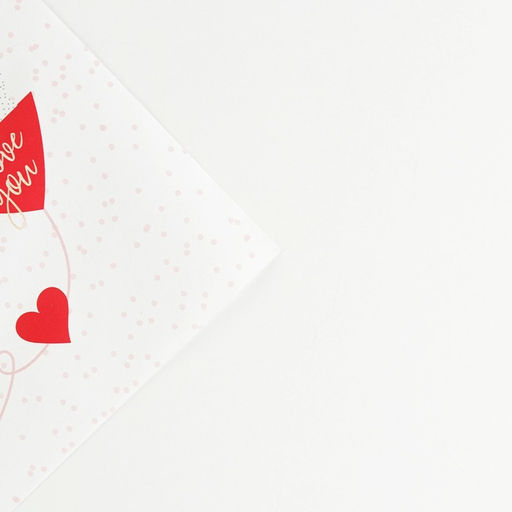 Цена за 10 шт. Бумага упаковочная глянцевая «Love you», 70 х 100 см