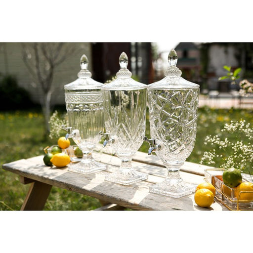 Диспенсер для напитков Magistro «Сияние», 2.7 л, 17×50 см, стекло