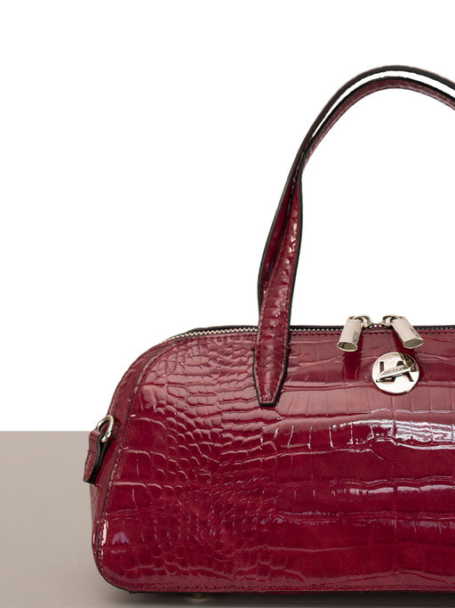 LACCOMA сумка J2040-бордовый эко кожа хлопок  фото 5