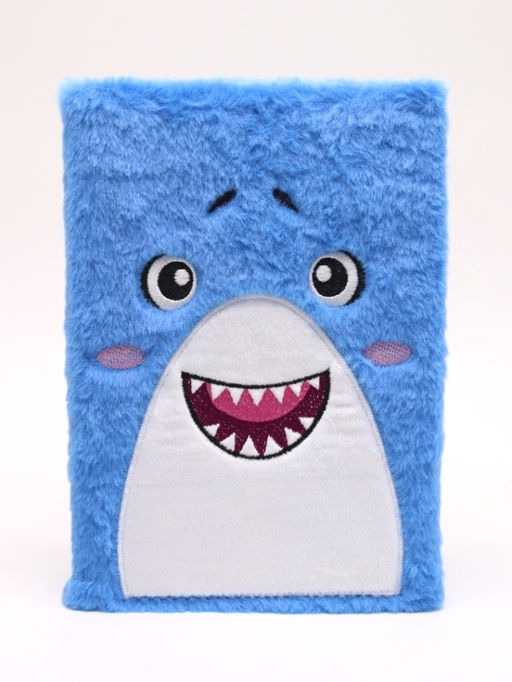 Блокнот плюшевый Friendly Shark (21,5*14,5 см)