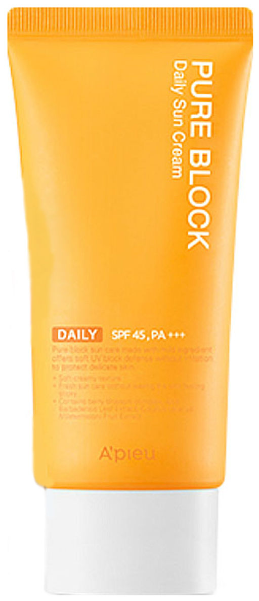 Солнцезащитный крем для лица APIEU Pure Block Daily Sun Cream SPF45 PA+++, 50ml