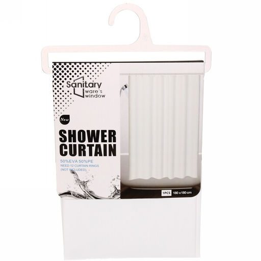 Штора для ванной EVA 180*180 "Жемчуг" (без колец)