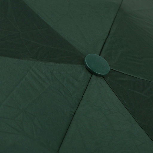 Зонт-мини механический Палитра UPF50+ ткань эпонж (полиэстер) + черное УФ-покрытие, 6 лучей, д/купола 90см, 5 сложений, 18см в сложенном виде, механизм против ветра, ручка с покрытием soft-touch, цвет темно-зеленый, 218гр (Китай) - Домашняя Мода фото 5