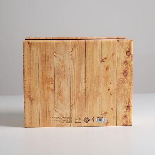 Коробка подарочная складная, упаковка, «Дерево», 31×25.5×16 см