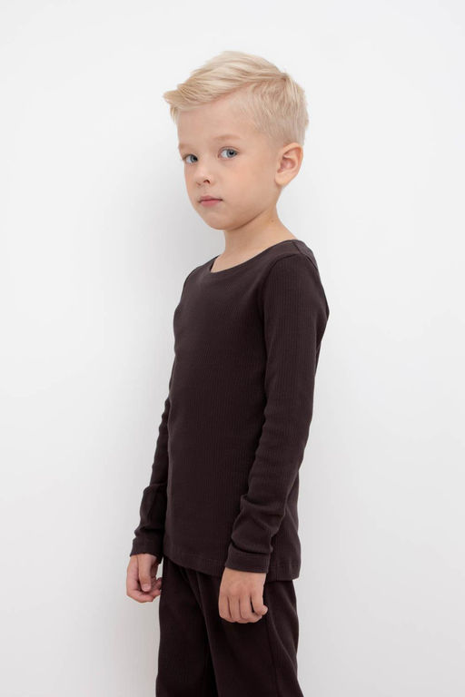 Crockid _ К 302210/черный кофе джемпер дет  фото 4