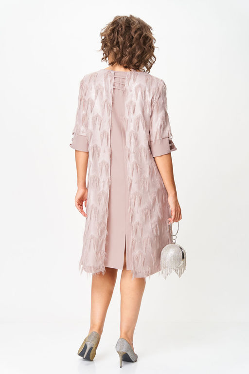 Платье Michel Chic 2187 пудра  фото 6