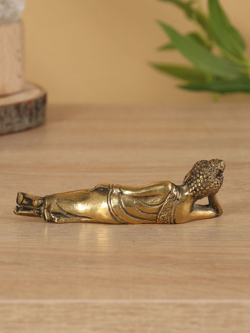 Сувенир «Спящий Будда», 13×3×4 см, бронза