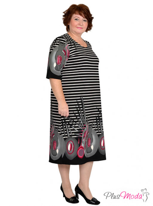 Платье Модель №759 размеры 44-84 - Plusmoda фото 6