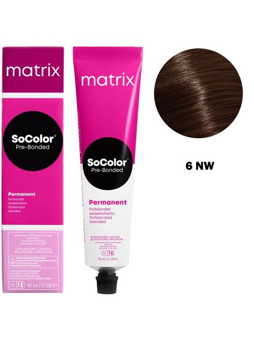 Краска SOCOLOR Beauty 6NW блондин натуральный тёмный
