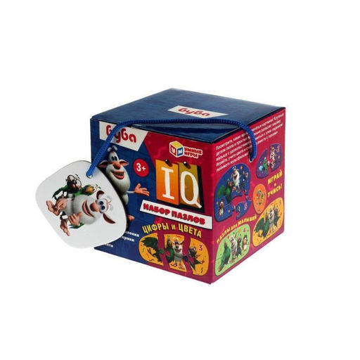 Набор IQ-пазлов «Буба. Цифры и цвета»