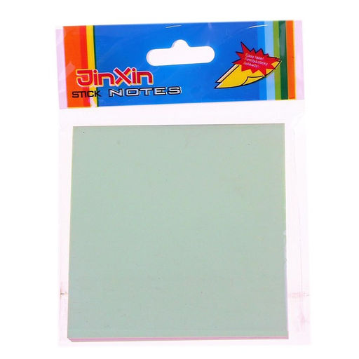 Блок с липким краем, 100 листов, пастель, 4 цвета