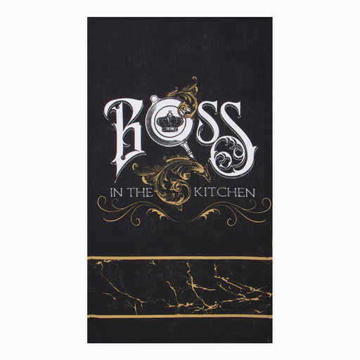 Набор кух. Полотенец Доляна Boss 35х60 см - 4шт, 100% хл, 160г/м2  фото 2