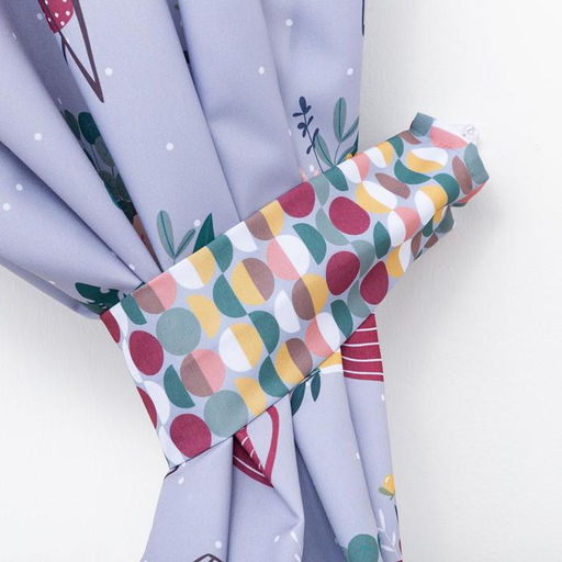 Комплект штор для кухни с подхватами Этель Hygge 145×180 см-2 шт., 100% п/э