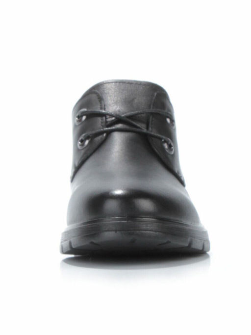 03-5077 BLACK Полуботинки женские (натуральная кожа)