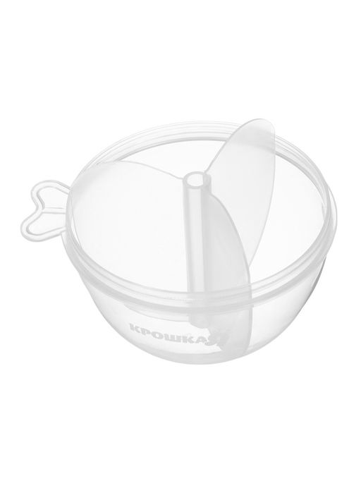 Контейнер для детского питания Крошка Я, 3 секции, ВИД 3, 180 мл., голубой