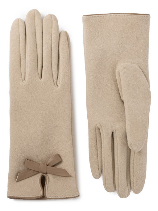 Перчатки жен флис LB-CP-139 l.beige