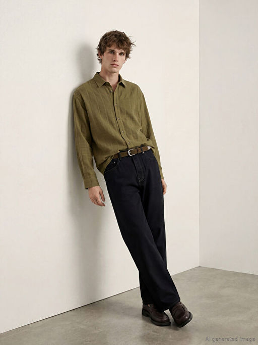 Regular Fit Ekose Erkek G?mlek