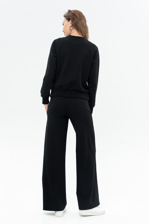 Джемпер женский 451L3-37 черный - Solo mio фото 9